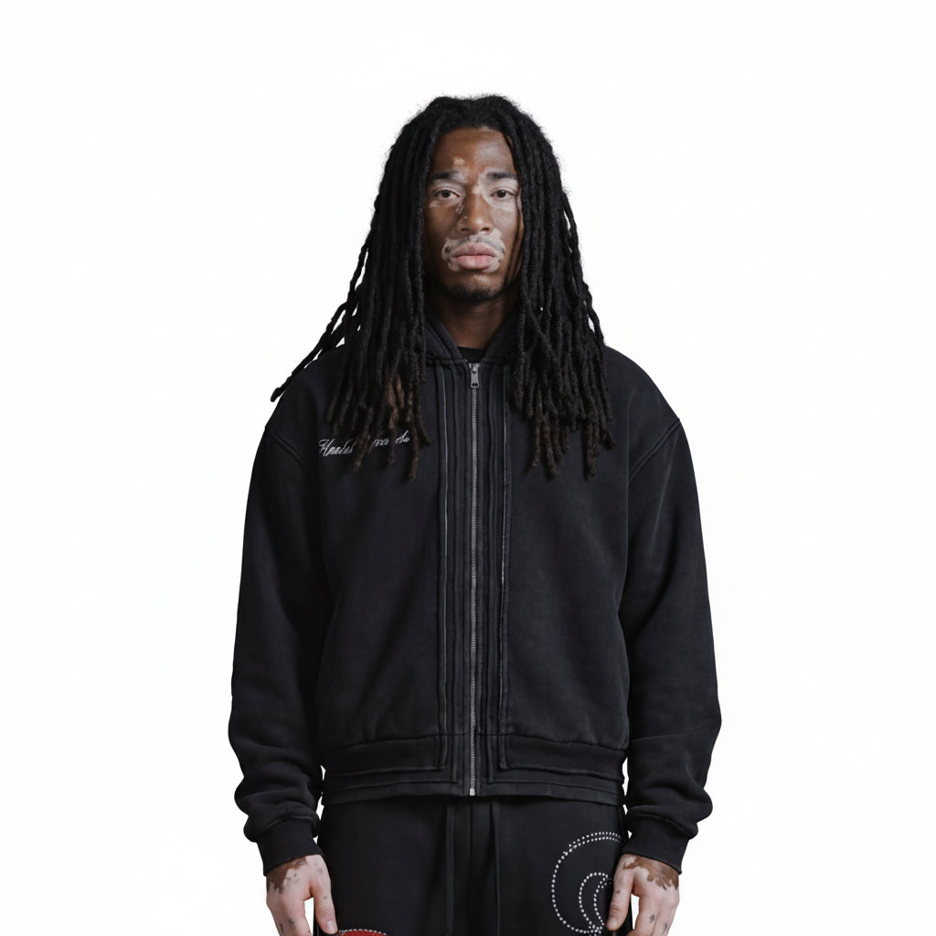 HW triple black jacket
