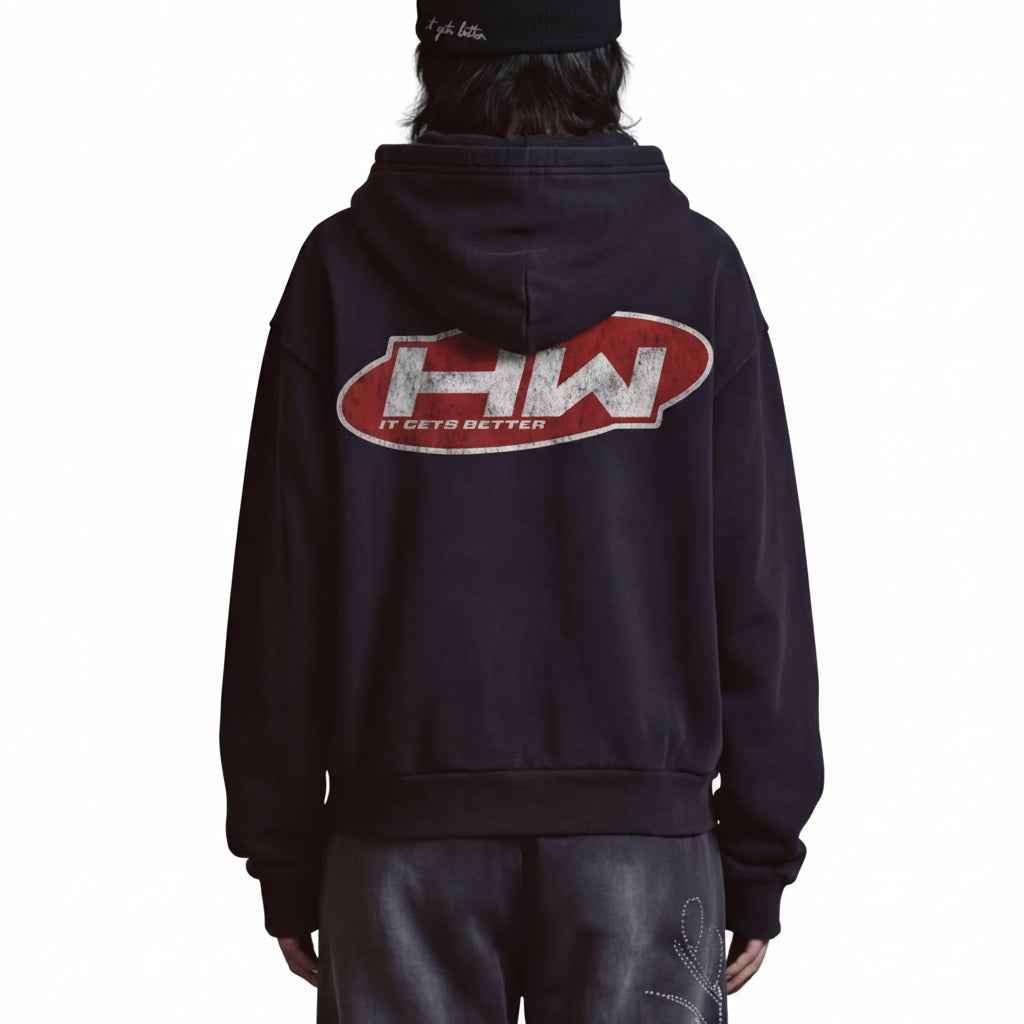 HW triple black jacket